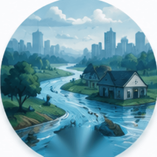 Fluvial (river) flood